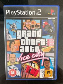 Grand Theft Auto (GTA) Vice City. PS2 Game