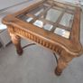 Coffee Table with Glass Top Image 3