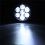 7LED Round Clearance Side Marker Light Truck Trailer Lamp Yellow Amber White Red DC12V Image 6