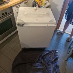 Zanussi small fridge (integrated)