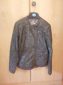Garcis Jeans Girls Biker Jacket