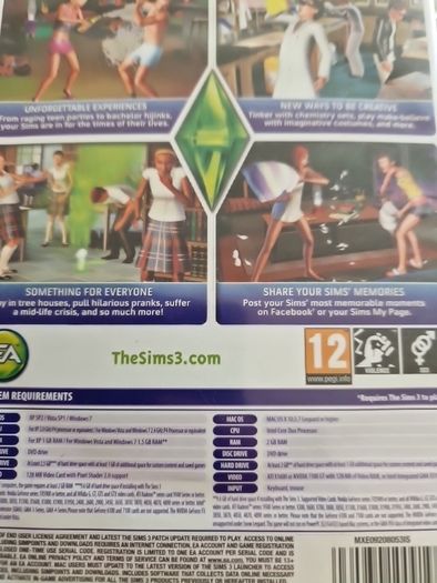 The Sims 3 Generations Expansion pack Pc Dvd Rom Mac Games Original