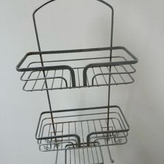 Shower Curtain and Rack