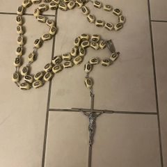 Very Rare Giant Size Rosary Beads