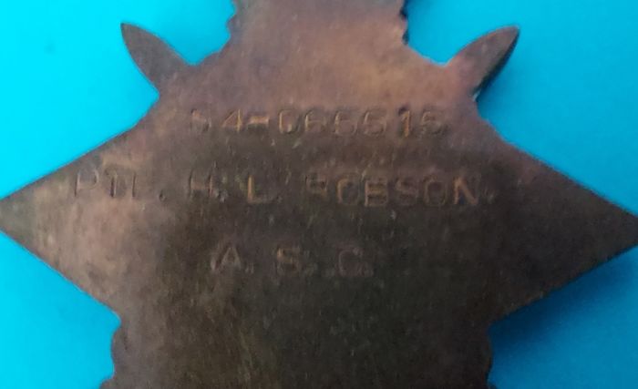 World War 1 Pair of War Medals to A.S.C.