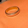 Argyor 9ct Solid Gold Two-Tone Band  man Ring Image 2