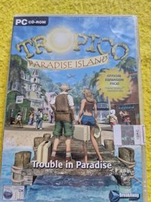 Tropico Paradise Island Trouble in Paradise PC CD ROM games Original