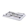 Dog Grooming Table Two Arms with Clamp, 915 x 610mm Dog Grooming Station, Foldable Pets Grooming Stand for Medium and Small Dogs, Free Two No Sit Haunch Holder with Grooming Loop, Bearing 150kg Image 5