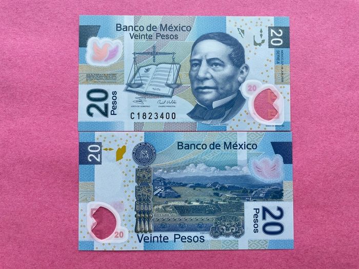 Mexico  20 Pesos. 2006  Pick 122a   Polymer / Plastic .unc