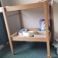 Baby Changing Table with mattress and baskets
