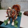 Vintage Handmade Caravan & Horse Image 5