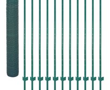 Euro Fence Steel 20x1.5 m Green