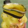 Antique Prattware Satyr Yelow Jug c.1800 - hand-made handle Image 7