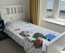 Twin beds