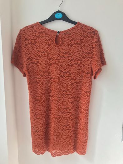 Lofty Manner Orange top size 10 New with tags