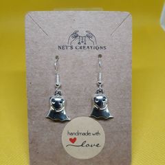 Ghost Halloween earrings