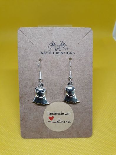 Ghost Halloween earrings
