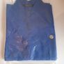 Simon Jersey One Button Tunic Blue Spa Salon Therapist Healthcare Uniform UK18 Image 3