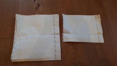 Blank kids ID wristbands  x 97