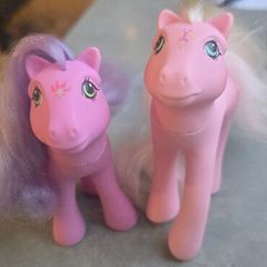 Dup Bundle 2 x Flutter ponies Lily and Honeysuckle MLP G1 My Little Pony
