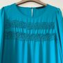 Dunnes Ladies top colour aqua size 14 Image 5