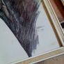 70s pair of framed equine pencil drawings Image 4