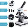 100X-2000X Microscope for Kids Students Adults, with Microscope Slides Kit, Professional Microscopes for School Laboratory Home Biological Education (FREE POSTAGE) Image 7