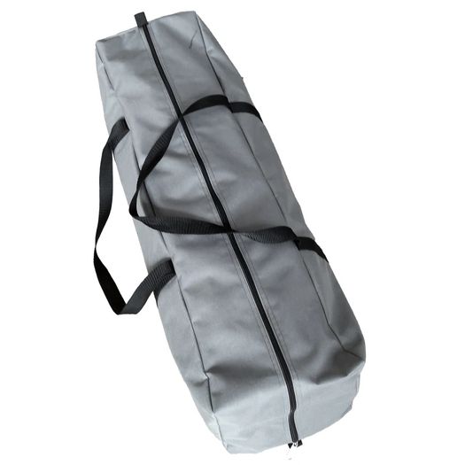 6-Person Outdoor Metal Frame Camping Tent w/ Carrier Bag Grey
