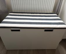 IKEA storage box on wheels