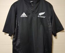 All Blacks Jersey. Official Adidas All Blacks New Zealand Mens Home Jersey. Authentic Original From Year 2007. Not A Modern Day Remake.