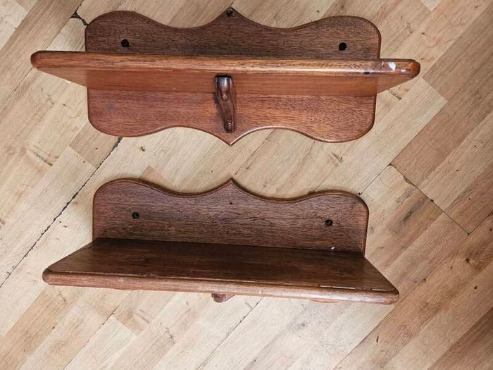 Pair of Vintage Shelves