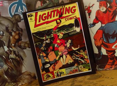 Lightning Comics ! Volume 1 ! Golden Age Reprints from 1940 ! New / Like New !