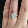 Adara 9ct White Gold 0.50ct Marquise Diamond Ring Image 9