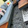 Modular outdoor sofa and coffee table Image 5
