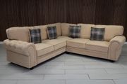 Verona Fullback Corner sofa beige color