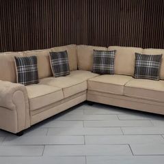 Verona Fullback Corner sofa beige color