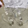 Set of 6 Champagne Glasses is set of    4 plain glass Champagne Glasses and set of 2 slight smaller plain glass Champagne Glasses over all they look nearly same Image 9