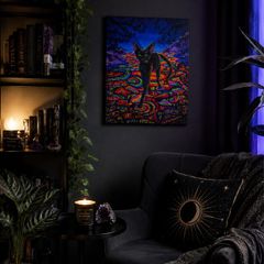 Acrylic painting Dreamwalker