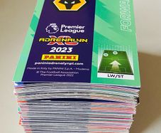 Football cards bundle: Panini Adrenalin 2023/ 130+ cards