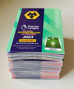 Football cards bundle: Panini Adrenalin 2023/ 130+ cards