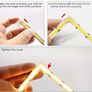 6pcs L-shaped COB Light With Snap Button, Reusable, For 2pin 8mm/10mm Image 9