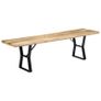 Bench 160 cm Solid Mango Wood Image 8