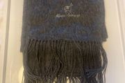 Luxury Alpaca Camargo Dark Grey Scarf