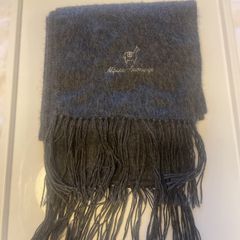 Luxury Alpaca Camargo Dark Grey Scarf