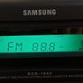 Samsung CD Player Stereo Radio Cassette Recorder, Model RCD-1650, Dual Tape Deck and Radio working fine, CD Player struggling to spin Image 2