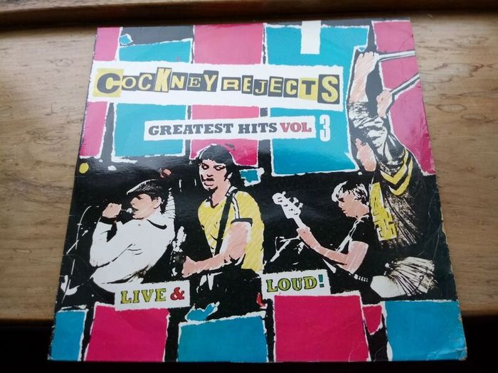 Cockney Rejects - Greatest Hits Vol 3 12inch Vinyl