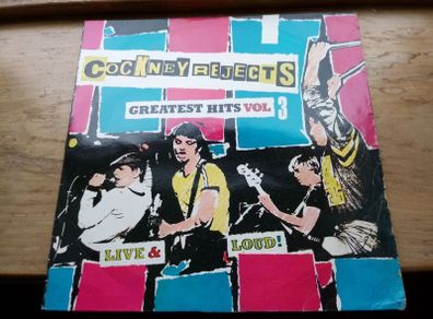 Cockney Rejects - Greatest Hits Vol 3 12inch Vinyl