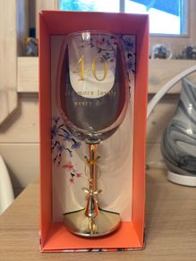 birthday glass