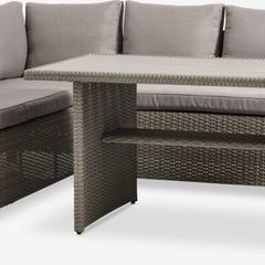 6 seater garden set - Grey