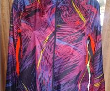 Adidas Adizero multicolor jacket size UK16/18 EU44/46 Perfect condition Postage included